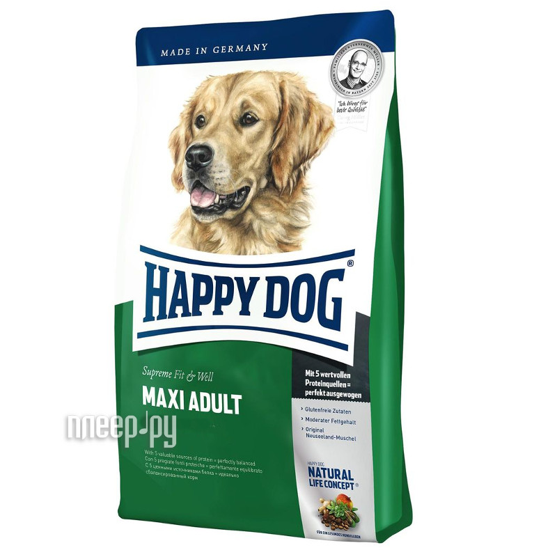  Happy Dog Fit Well Maxi Adult - 1kg 60015   