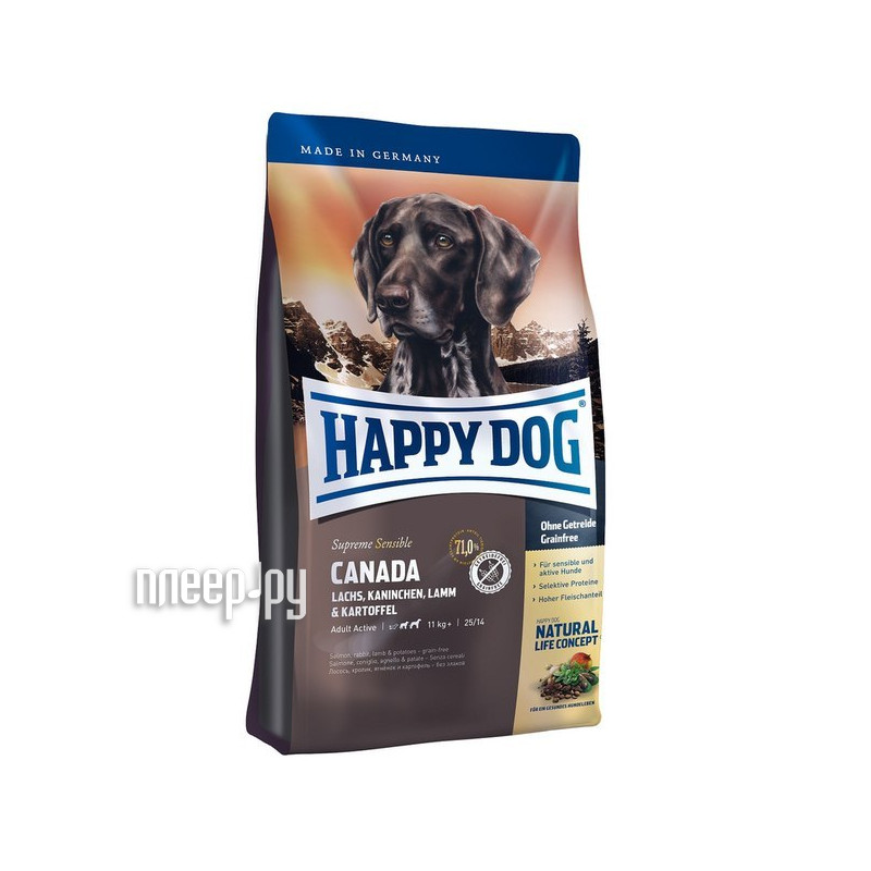  Happy Dog Supreme Canada - 1kg 03559    697 