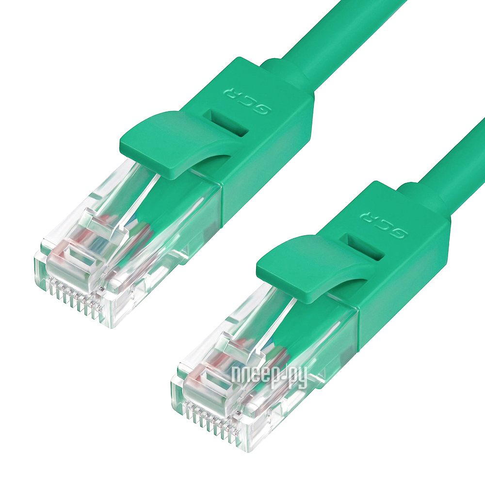  Greenconnect Premium UTP 30AWG cat.6 RJ45 T568B 1.5m Green GCR-LNC625-1.5m 