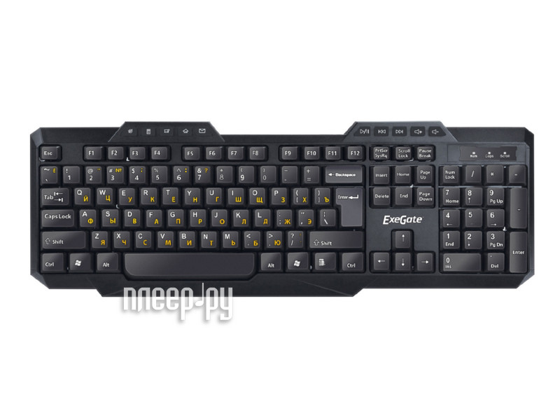 Клавиатура ExeGate LY-503M Black USB Клавиатура ExeGate LY-503M Black USB