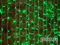 Фото Neon-Night Светодиодный Дождь 2x1.5m 360 LED Green 235-114