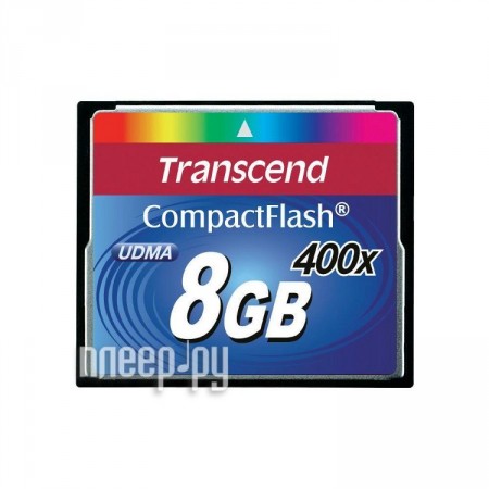   8Gb - Transcend 400x - Compact Flash TS8GCF400 