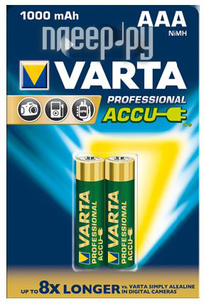  AAA - Varta 1000mAh BL2 Professional (2 ) 5703  471 