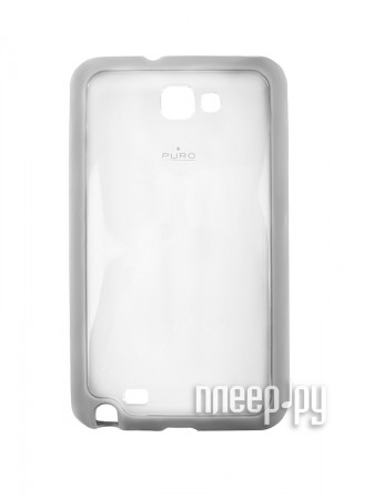   Samsung Galaxy Note PURO Clear Cover  Grey GNOTECLEARGREY  501 
