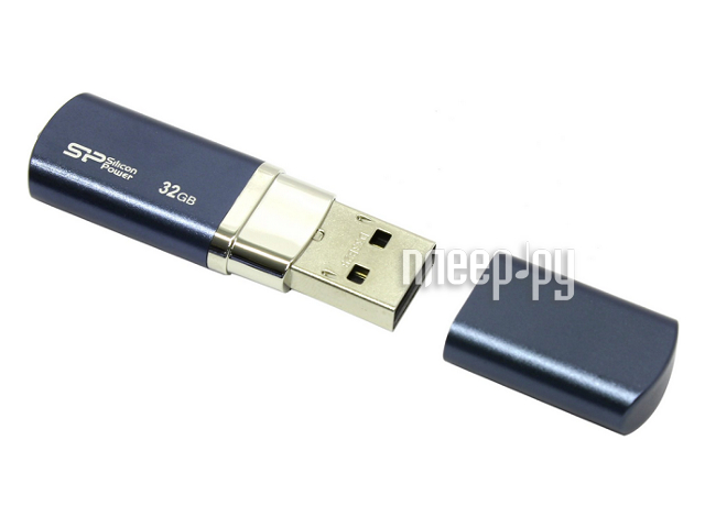 USB Flash Drive 32Gb - Silicon Power LuxMini 720 Deep Blue