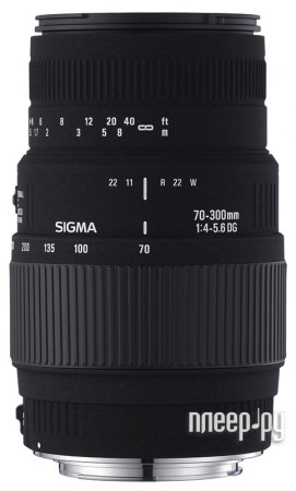  Sigma Canon AF 70-300 mm F / 4-5.6 DG Macro