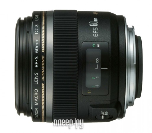  Canon EF-S 60mm f / 2.8 Macro USM  27447 