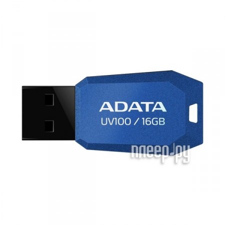 USB Flash Drive 16Gb - A-Data UV100 Classic Blue AUV100-16G-RBL 