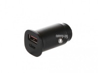 Фото Baseus Square Metal A+C 30W PPS Car Charger Black CCALL-AS01