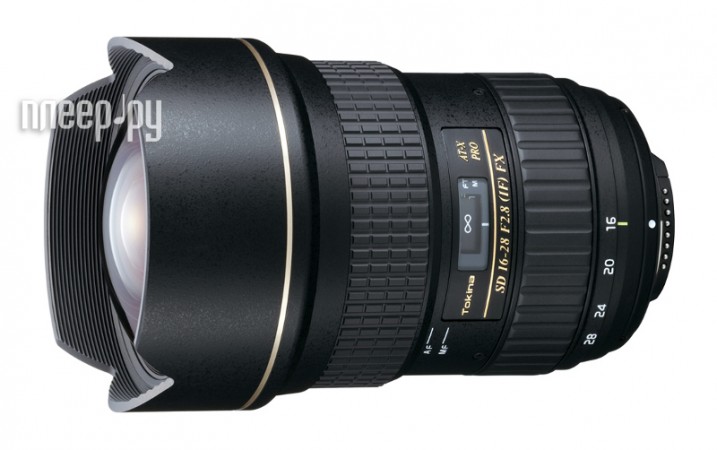  Tokina AT-X 16-28mm f / 2.8 Pro FX Nikon F  62518 