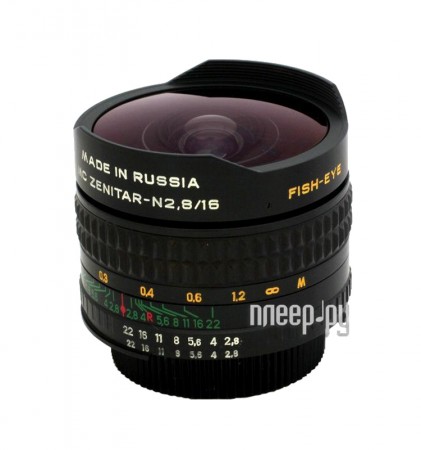    - Nikon 16 mm F / 2.8 Fisheye 