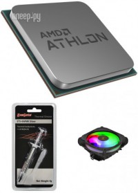 Фото AMD Athlon 200GE (3200MHz/AM4/L2+L3 5120Kb) YD200GC6M2OFB OEM Выгодный набор + подарок серт. 200Р!!!