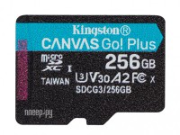 Фото 256Gb - Kingston MicroSDHC 170R A2 U3 V30 Canvas Go Plus SDCG3/256GBSP (Оригинальная!)