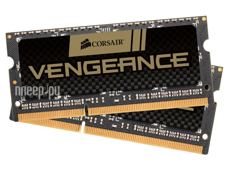   Corsair Vengeance DDR3 SO-DIMM 1600MHz PC3-12800 - 8Gb KIT 2x4Gb CMSX8GX3M2A1600C9 