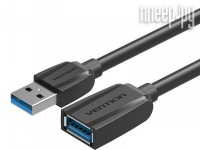 Фото Vention USB 3.0 AM - AF 1.0m Black Edition VAS-A45-B100