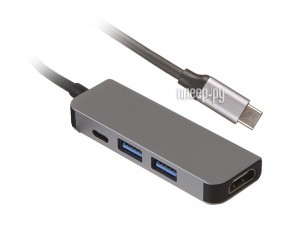 Фото Хаб USB Palmexx 4в1 USB-C - HDMI+2xUSB 3.0+USB-C PX/HUB-006