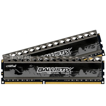   Crucial Ballistix Tactical Tracer DDR3 DIMM 1866MHz PC3-14400 CL9 - 8Gb KIT (2x4Gb) BLT2CP4G3D1869DT2TXOBCEU