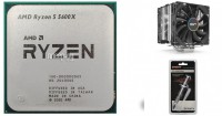 Фото AMD Ryzen 5 5600X (3700MHz/AM4/L2+L3 32768Kb) 100-000000065 OEM Выгодный набор + подарок серт. 200Р!!!
