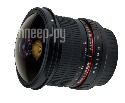  Samyang Nikon MF 8 mm F / 3.5 AS IF UMC Fish-eye CS II 