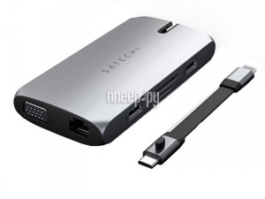 Фото Адаптер Satechi Type-C On-the-Go Multiport Adapter ST-UCMBAM