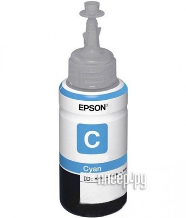  Epson T6642 C13T66424A Cyan  L100 / L200 / L350 