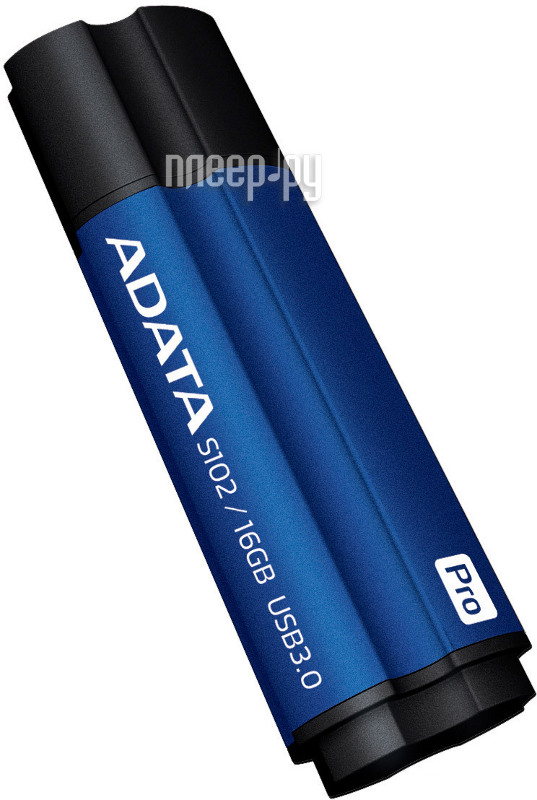 USB Flash Drive 16Gb - A-Data S102 Pro USB 3.0 Blue AS102P-16G-RBL 