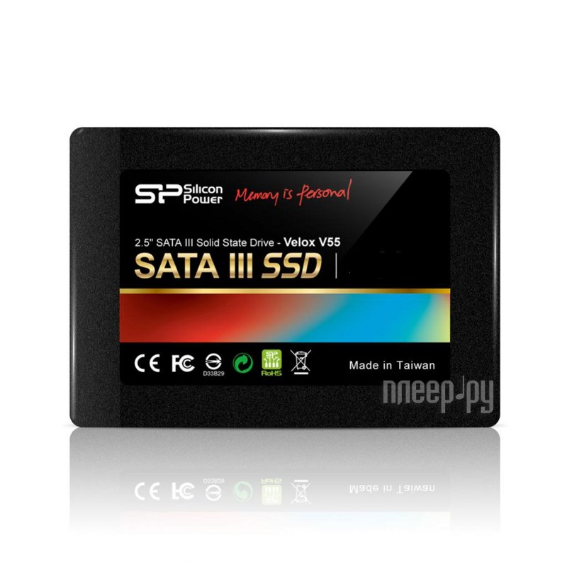   120Gb - Silicon Power Velox V55 SATA III SP120GBSS3V55S25