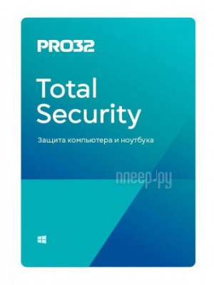 Фото PRO32 Антивирус Total Security 1 устр 1 год PRO32-PTS-NS(3CARD)-1-1