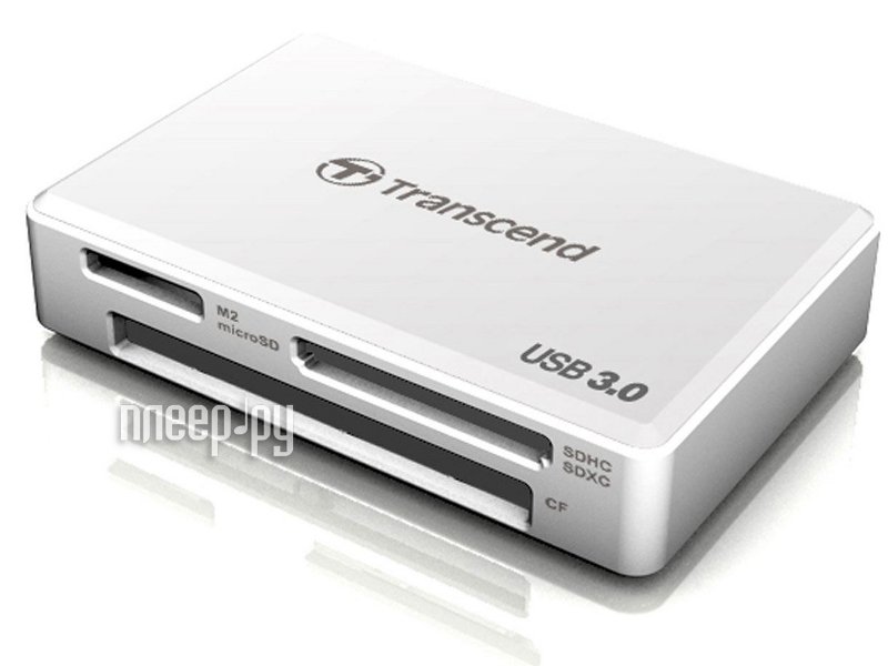 - Transcend Multi Card Reader USB 3.0 TS-RDF8W White  964 