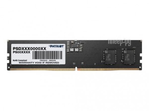 Фото Patriot Memory Signature Line DDR5 DIMM 5600Mhz PC5-44800 CL46 -16Gb PSD516G560081