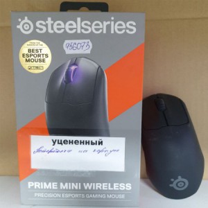 Фото Компьютерная мышь SteelSeries Prime Mini Wireless 62426 уцененный