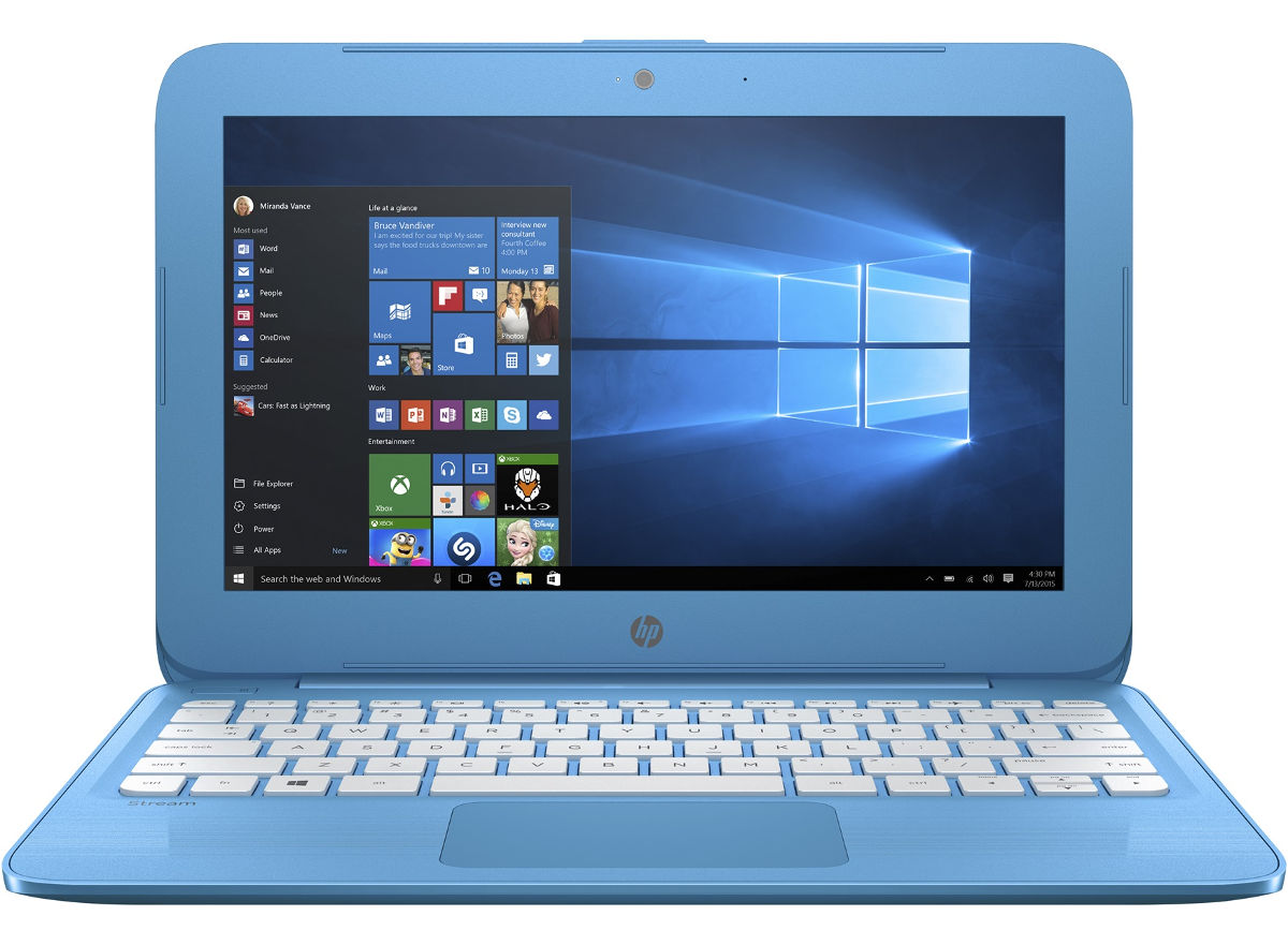Ноутбук HP Stream 11-y004ur Y7X23EA (Intel Celeron N3050 1.6 GHz/4096Mb/32Gb/No ODD/Intel HD Graphics/Wi-Fi/Bluetooth/Cam/11.6/1366x768/Windows 10 64-bit) Ноутбук HP Stream 11-y004ur Y7X23EA (Intel Celeron N3050 1.6 GHz/4096Mb/32Gb/No ODD/Intel HD Graphics/Wi-Fi/Bluetooth/Cam/11.6/1366x768/Windows 10 64-bit)