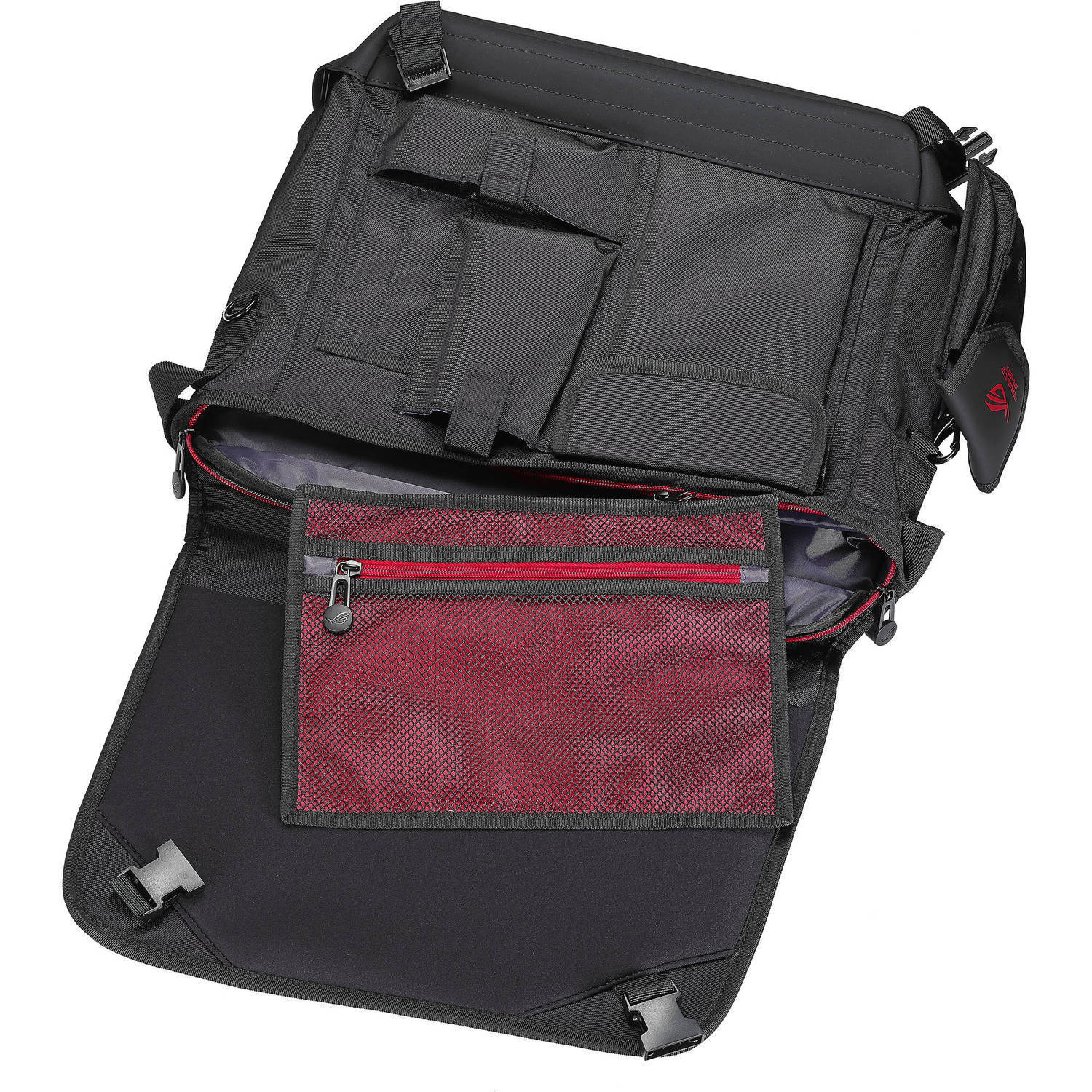 Аксессуар Сумка 15.6-inch ASUS Rog Rancer Messenger Black 90XB0310-BBP000 Аксессуар Сумка 15.6-inch ASUS Rog Rancer Messenger Black 90XB0310-BBP000