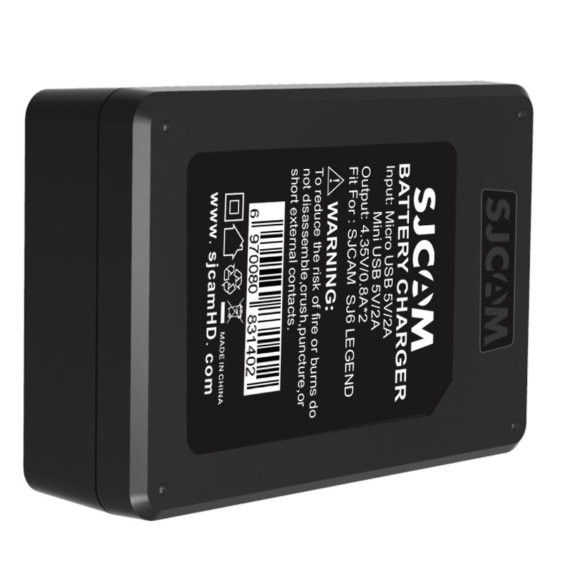 Аксессуар SJCAM SJ6 SJ-CM-SJ6 зарядное устройство Аксессуар SJCAM SJ6 SJ-CM-SJ6 зарядное устройство