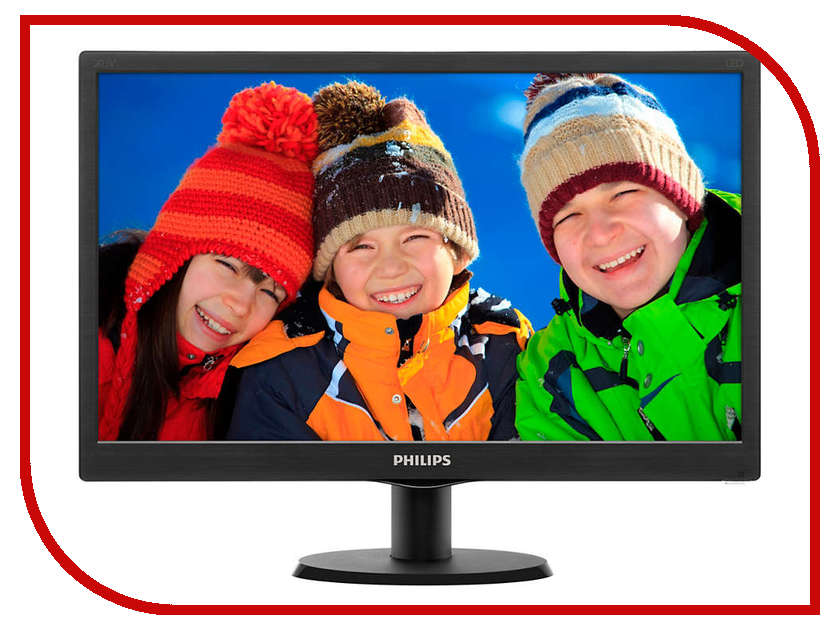 фото Монитор Philips 203V5LSB26 10/62 Glossy-Black