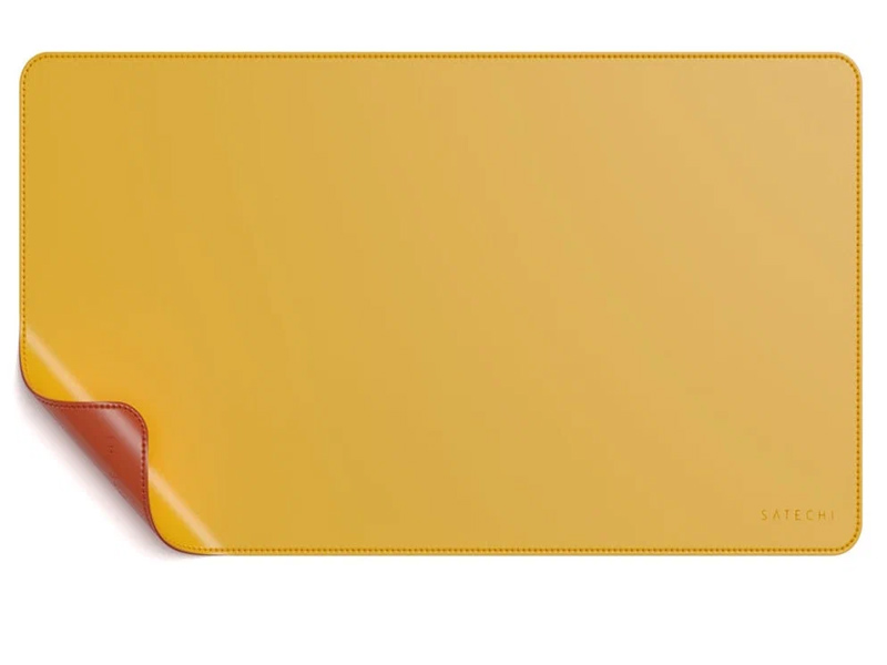  Satechi Eco Leather Deskmate Yellow-Orange ST-LDMYO180625