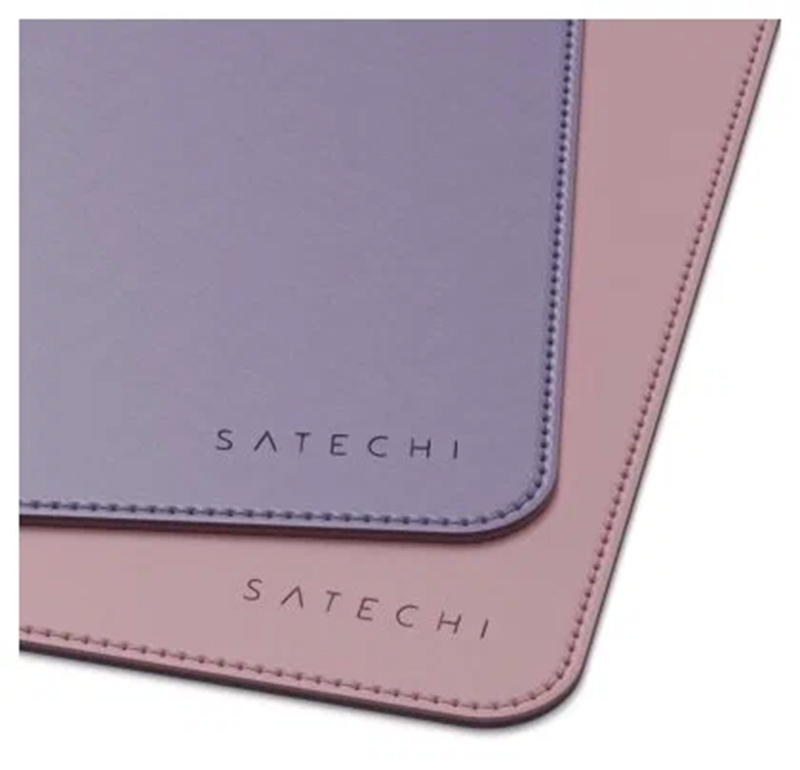 фото Коврик satechi eco leather deskmate pink-purple st-ldmpv