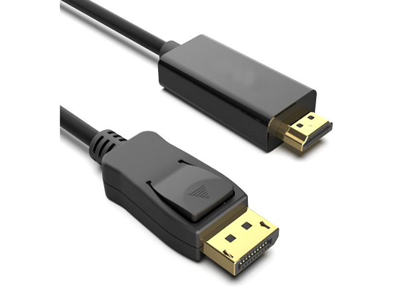 Аксессуар KS-is DisplayPort 20M - HDMI 19M 4K 3m KS-744-3 аксессуар vcom hdmi usb displayport 1 8m cg599ac 1 8m