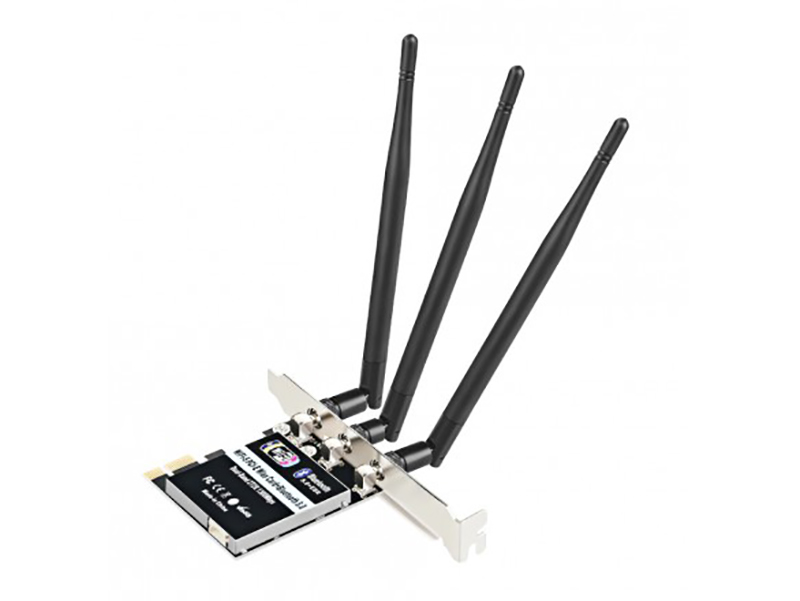 

Контроллер KS-is PCIe 2 в 1 WiFi5+BT5.0 KS-788, KS-788