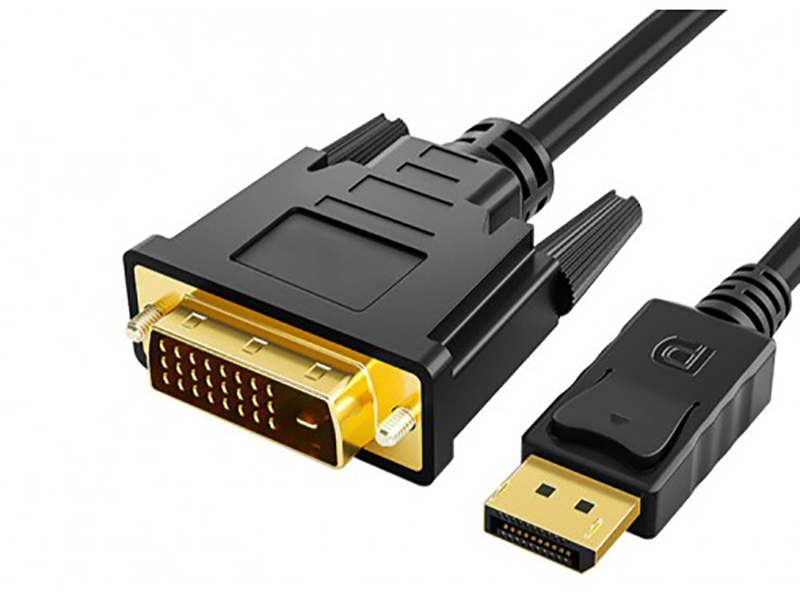 Аксессуар KS-is DisplayPort 20M - DVI-D 1.8m KS-780B-2 аксессуар vcom minidisplayport m displayport m 1 4v 1 8m cg685 1 8m
