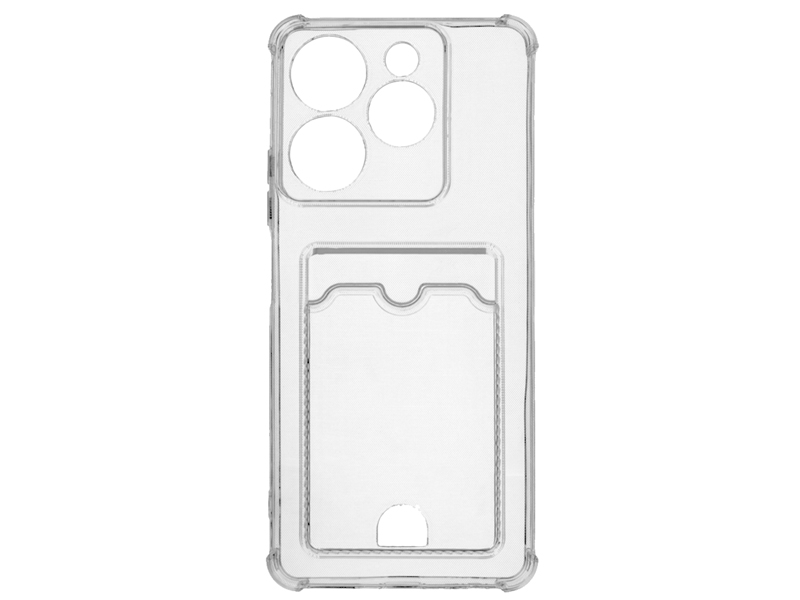 

Чехол Zibelino для Tecno Spark 10 Pro Silicone Card Holder защита камеры Transparent ZSCH-TCN-SP10-PRO-CAM-TRN, Tecno Spark 10 Pro