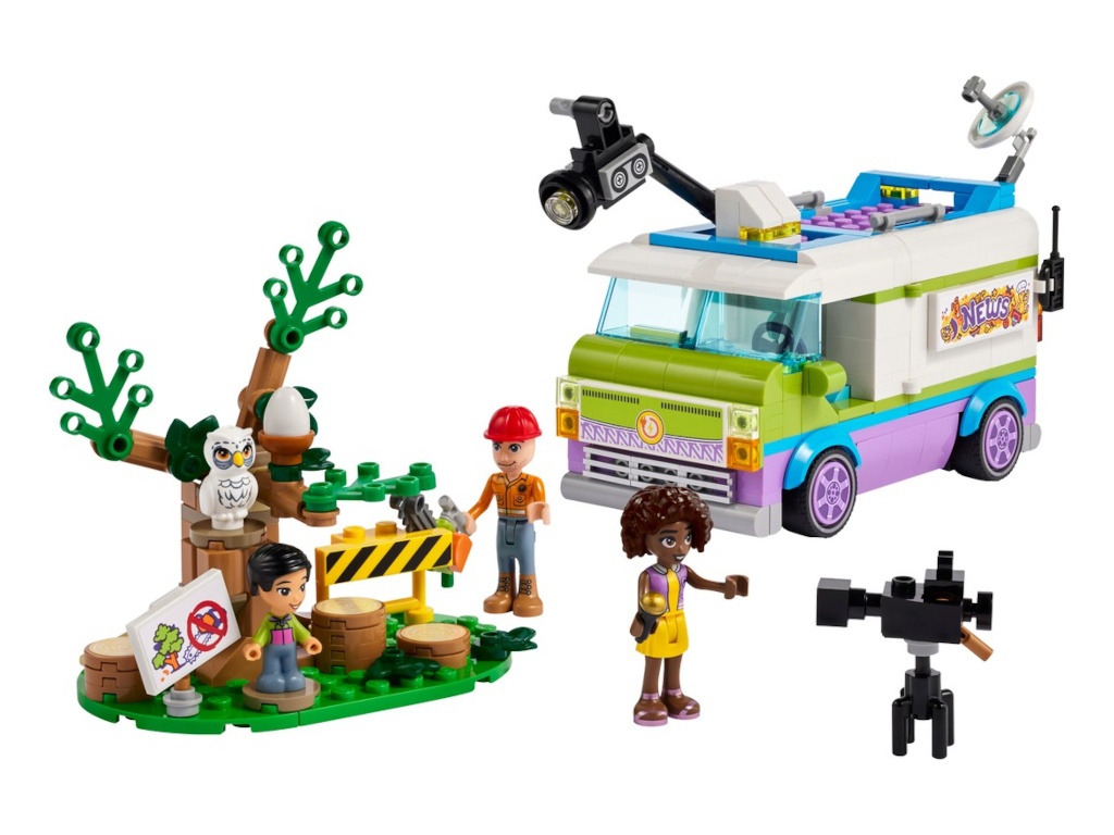 Конструктор Lego Friends Newsroom Van 446 дет. 41749
