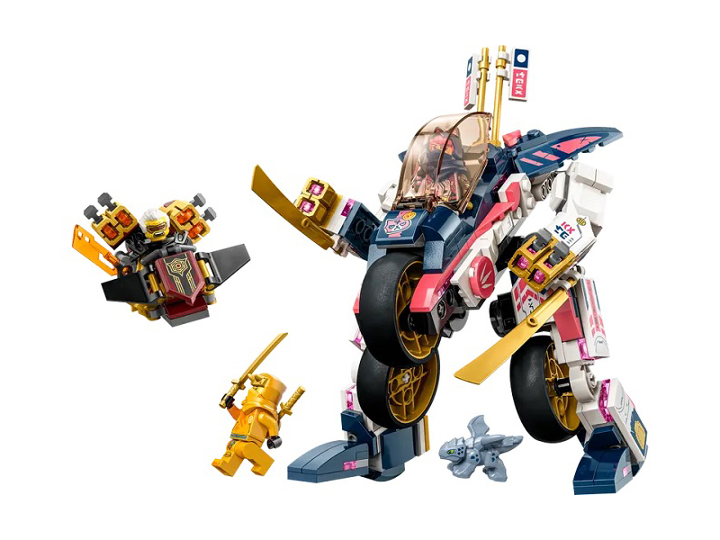 

Конструктор Lego Ninjago Soras Transforming Mech Bike Racer 384 дет. 71792, Soras Transforming Mech Bike Racer