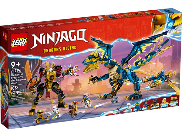 фото Конструктор lego ninjago elemental dragon vs. the empress mech 1038 дет. 71796