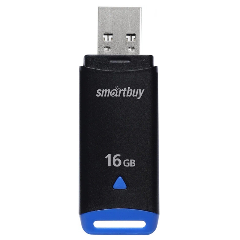 фото Usb flash drive 16gb - smartbuy easy black sb016gbek