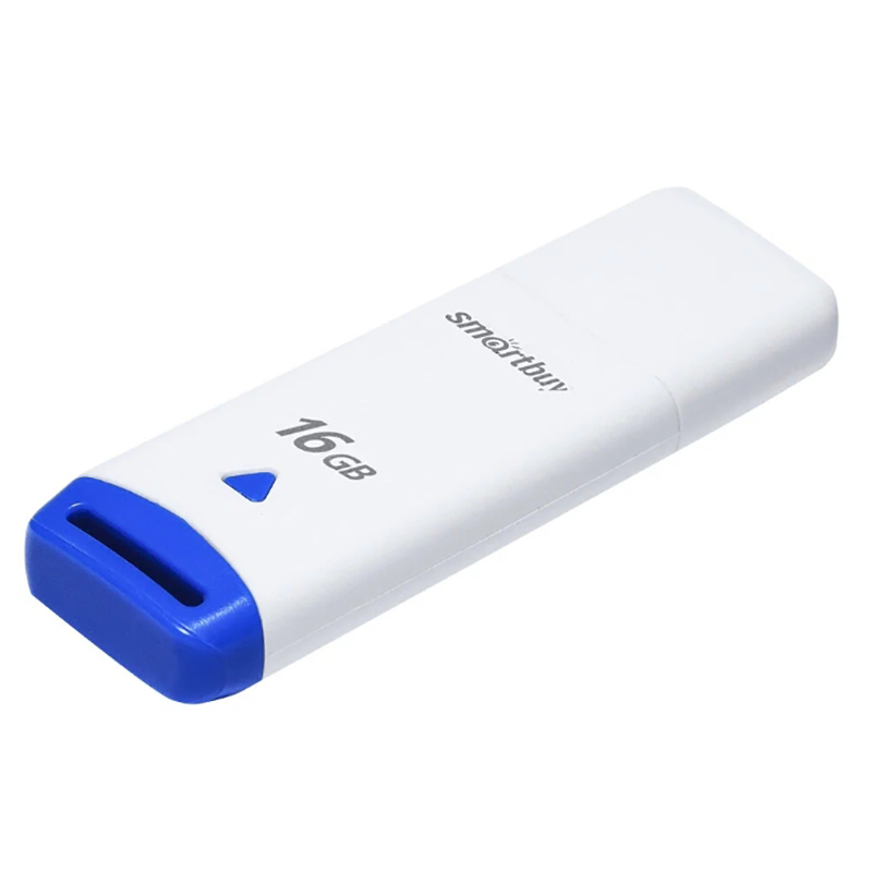 фото Usb flash drive 16gb - smartbuy easy white sb016gbew