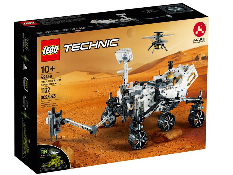 

Конструктор Lego Technic Nasa Mars Rover Perseverance 1132 дет. 42158, Nasa Mars Rover Perseverance