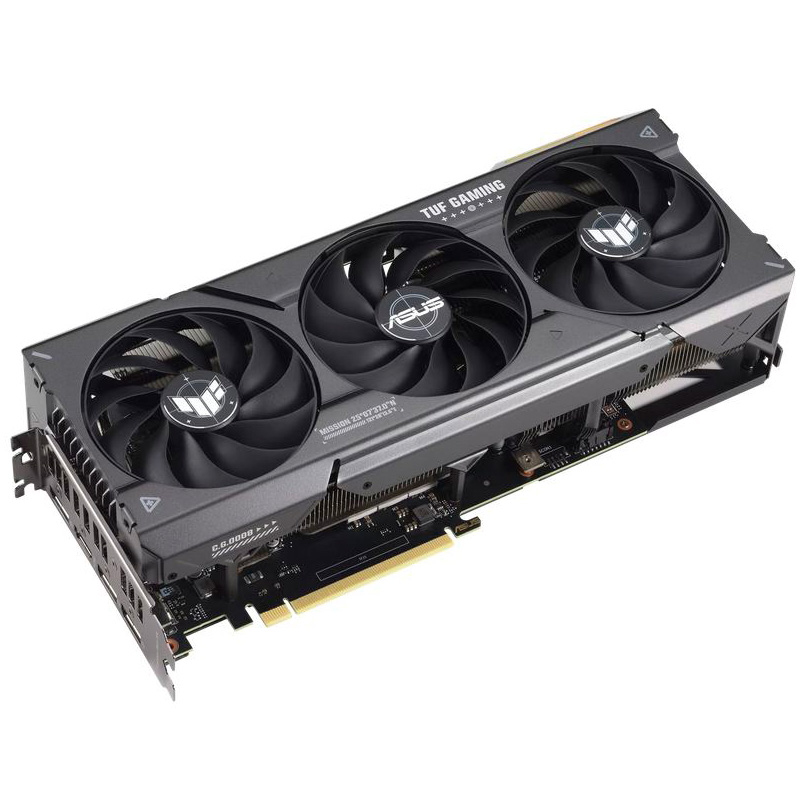 фото Видеокарта asus geforce rtx 4070 tuf gaming 12g oc 2550mhz pci-e 4.0 12288mb 224000mhz 192 bit hdmi 3xdp tuf-rtx4070-o12g-gaming