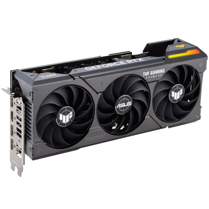 фото Видеокарта asus geforce rtx 4070 tuf gaming 12g oc 2550mhz pci-e 4.0 12288mb 224000mhz 192 bit hdmi 3xdp tuf-rtx4070-o12g-gaming