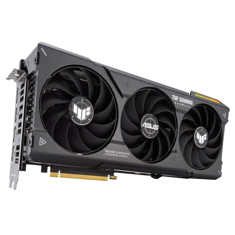 фото Видеокарта asus geforce rtx 4070 tuf gaming 12g oc 2550mhz pci-e 4.0 12288mb 224000mhz 192 bit hdmi 3xdp tuf-rtx4070-o12g-gaming